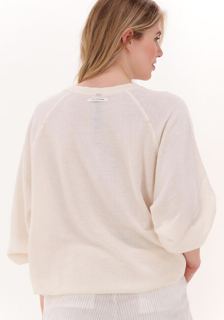 10DAYS Chandail SQUARE MESH SWEATER &Eacute;cru - large