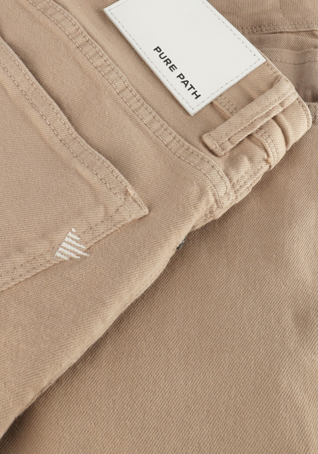 PURE PATH Pantalon courts W1278 THE STEVE Sable - large