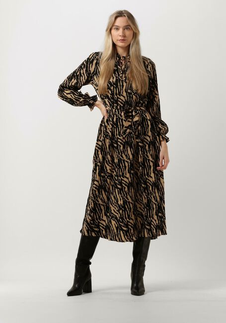 MOVES Robe midi LAVISA 2608 en beige - large