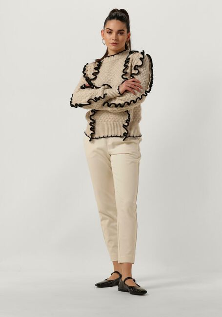 OBJECT Pull OBJYAA L/S KNIT PULLOVER 131 en beige - large