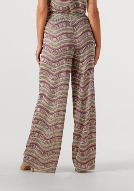 SUMMUM Pantalon large WIDE LEG PANT MULTICOLOUR SPARKLY WAVE en multicolore - large
