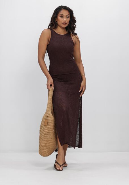 VANESSA BRUNO Robe maxi ETTA en marron - large