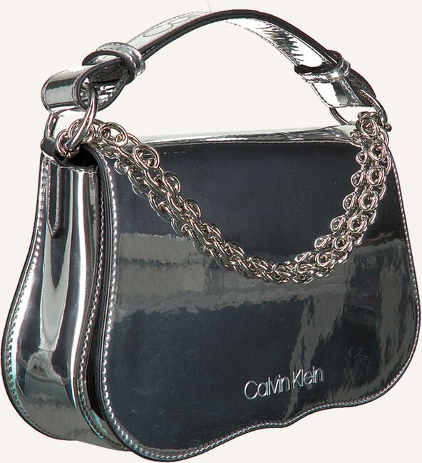 Zilveren CALVIN KLEIN Schoudertas AMERICANA SHOULDER SMALL Zilveren CALVIN KLEIN Schoudertas AMERICANA SHOULDER SMALL - large