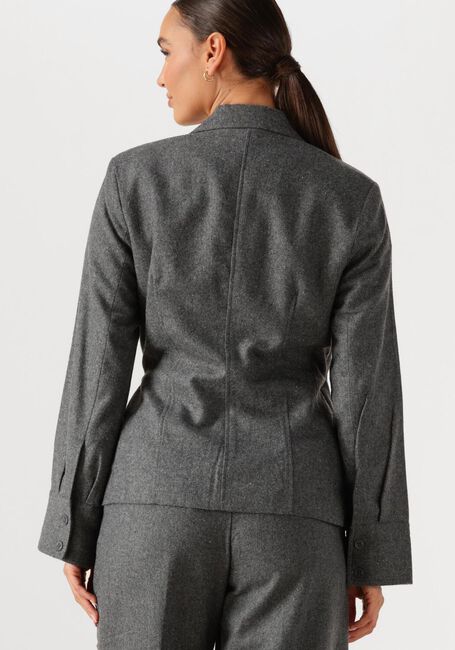 Grijze SECOND FEMALE Blazer MILEA WRAP SHIRT - large