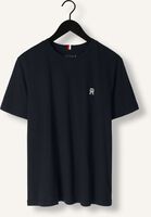 TOMMY HILFIGER T-shirt MONOGRAM IMD TEE Bleu foncé TOMMY HILFIGER T-shirt MONOGRAM IMD TEE Bleu foncé - medium