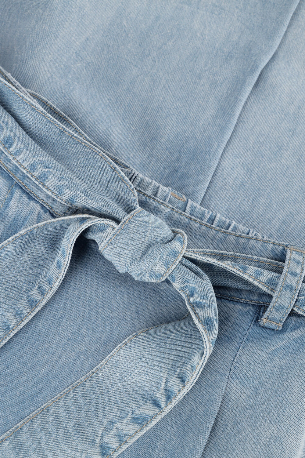 Blauwe BEAUMONT Wijde broek KIMBERLEY PANTS - large