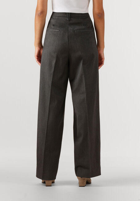 Donkergrijze INWEAR Wijde broek BRUNILDAIW WIDE PANT - large