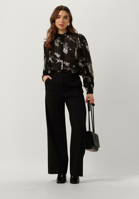 Zwarte LEVETE ROOM  LR-VIVA 2 SHIRT - large