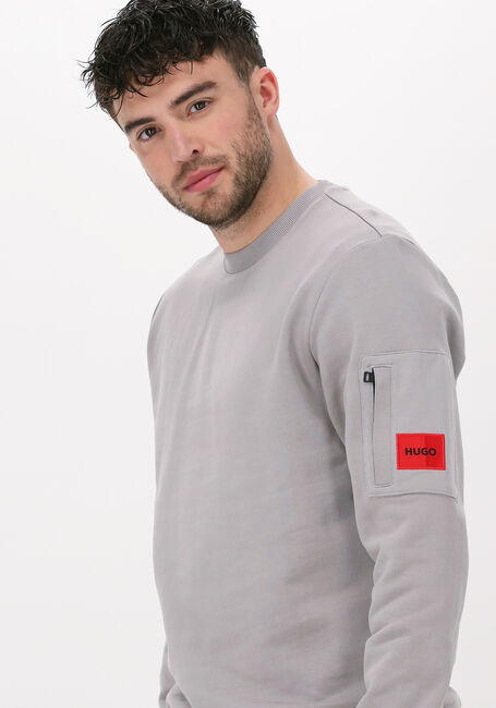 HUGO Chandail DAROGOL en gris - large