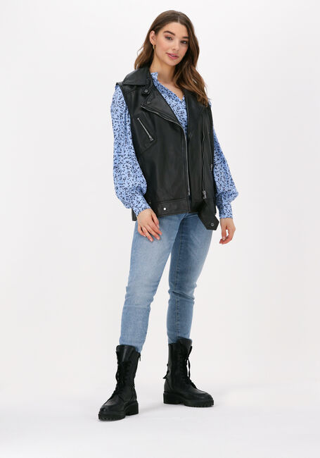 Blauwe Y.A.S.  YASCLORA LS SHIRT - large