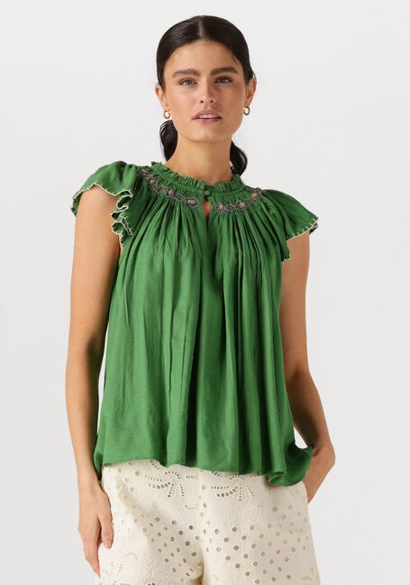 LOUIZON T-shirt GUYLEM en vert - large