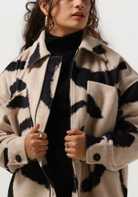 EST'SEVEN Blouse EST’CHAMPS COAT BLOUSE Sable - large