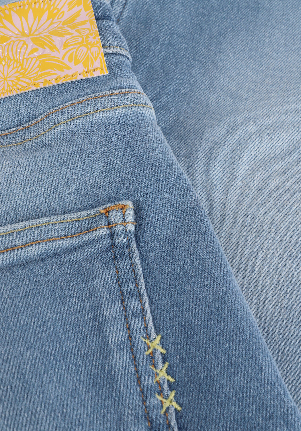 Lichtblauwe SCOTCH & SODA Skinny jeans HAUT SKINNY JEANS - HONOLULU BLUE - large