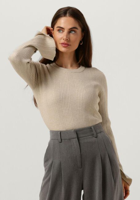 Beige MSCH COPENHAGEN Tops & T-shirts MSCHVENDELA RACHELLE PULLOVER - large