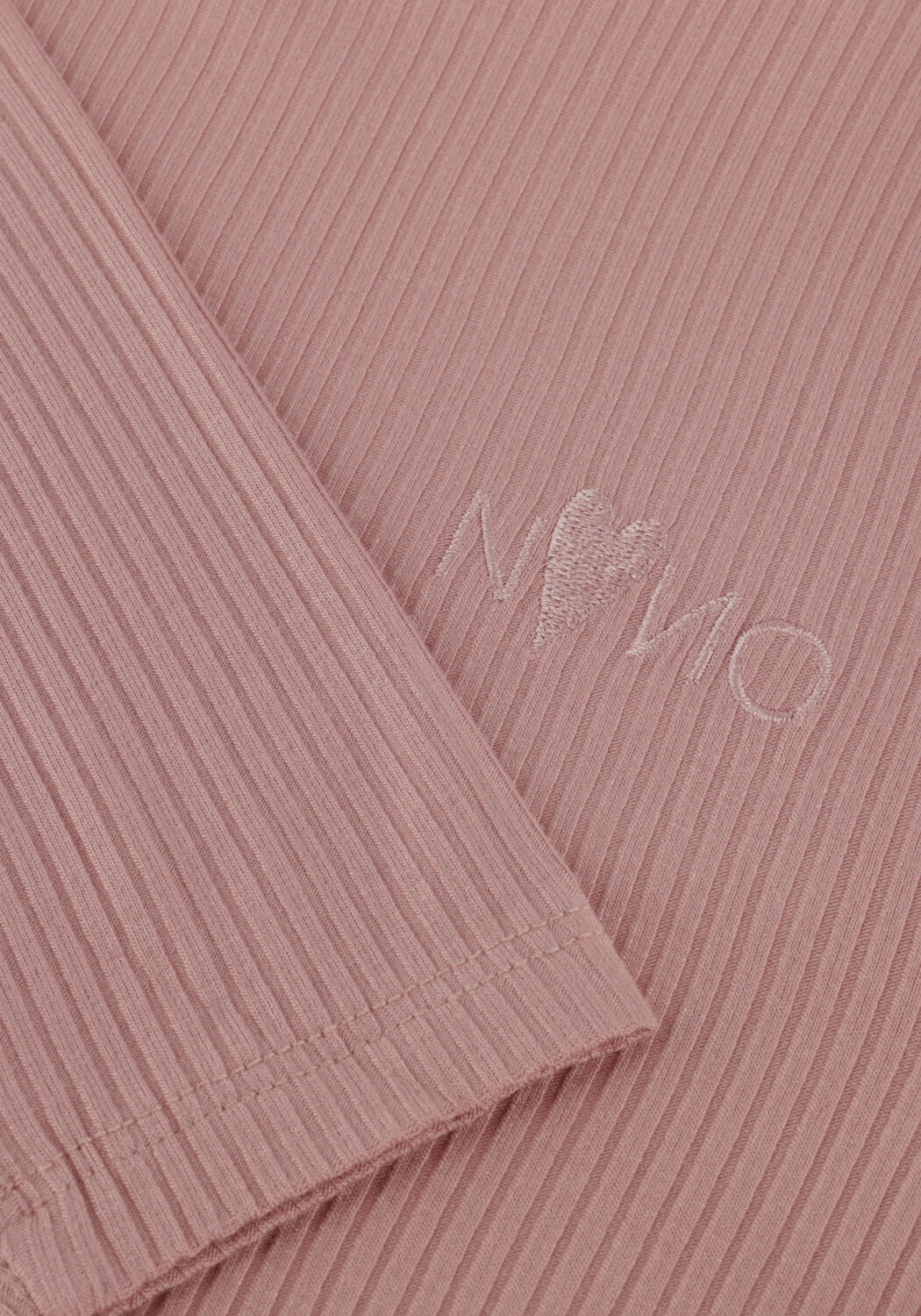 Roze NONO Top KOSS RIB ESSENTIAL T-SHIRT - large