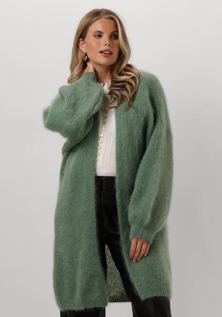 AMERICAN DREAMS Gilet LEE MIDI CARDIGAN en vert - large