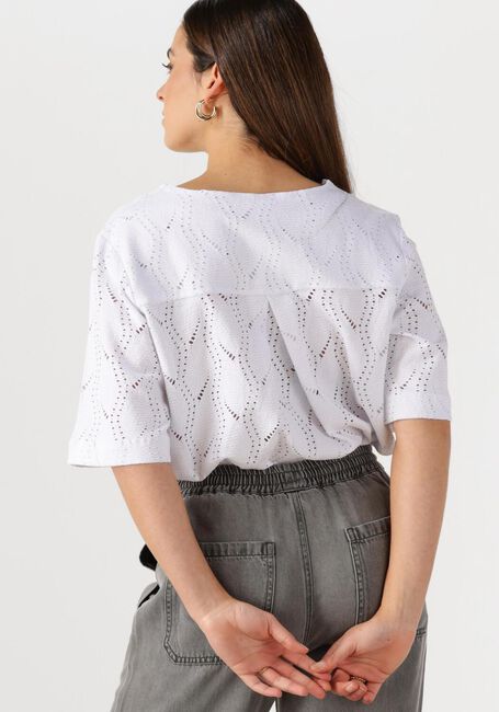 OBJECT Haut OBJAVA 2/4 LO O-NECK TOP en blanc - large