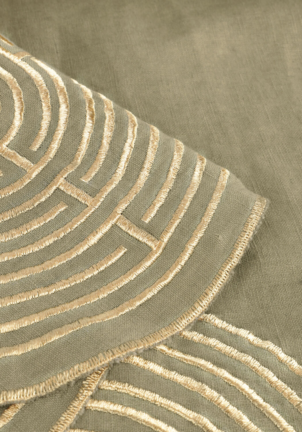 GREEK ARCHAIC KORI Mini robe 230091 en vert - large