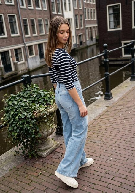 TOMMY HILFIGER NEW CODY SLIM BOAT-NK 3/4SLV Hauts & T-shirts en bleu - large