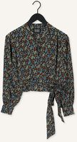 Zwarte SCOTCH & SODA Top PRINTED LONG-SLEEVED RECYCLED Zwarte SCOTCH & SODA Top PRINTED LONG-SLEEVED RECYCLED - medium
