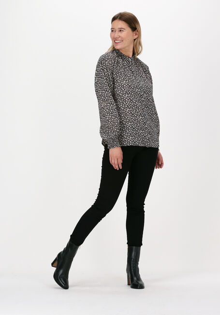 Zwarte CO'COUTURE  CELINA BREEZE FLOWER SHIRT - large