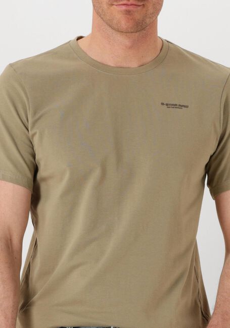 G-STAR RAW T-shirt SLIM BASE R T S/S Kaki - large
