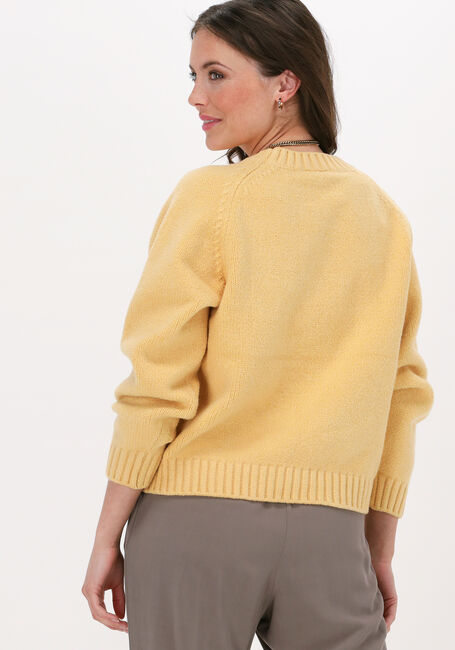 KNIT-TED Pull QUIRINE en jaune - large