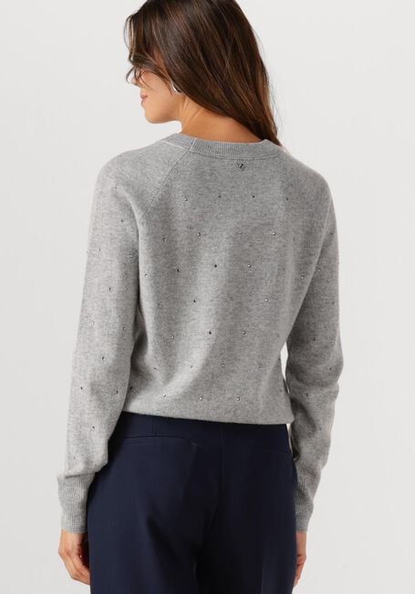 FABIENNE CHAPOT Pull LIDI RHINESTONE PULLOVER en gris - large