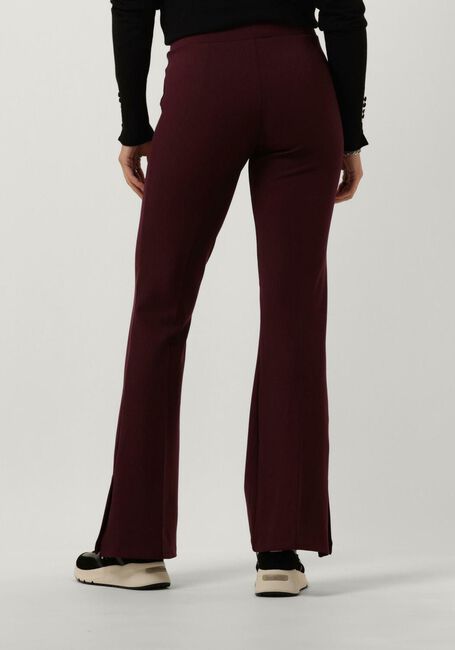 Rode JANSEN AMSTERDAM Flared broek HV407 FLAIRED LEGGING - large
