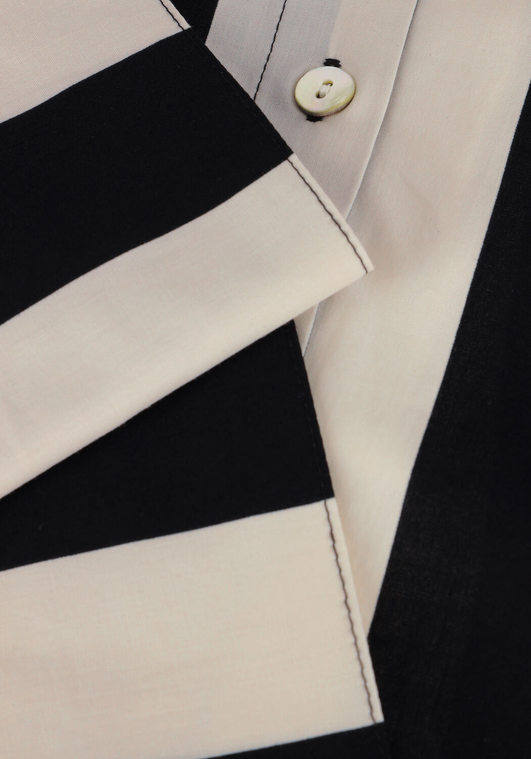 SUMMUM BLOUSE BOW STRIPE PRINTED Blouses en noir - large