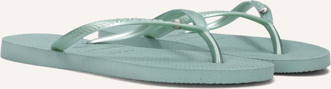 Groene HAVAIANAS Slippers SLIM CRYSTAL SW II Groene HAVAIANAS Slippers SLIM CRYSTAL SW II - large