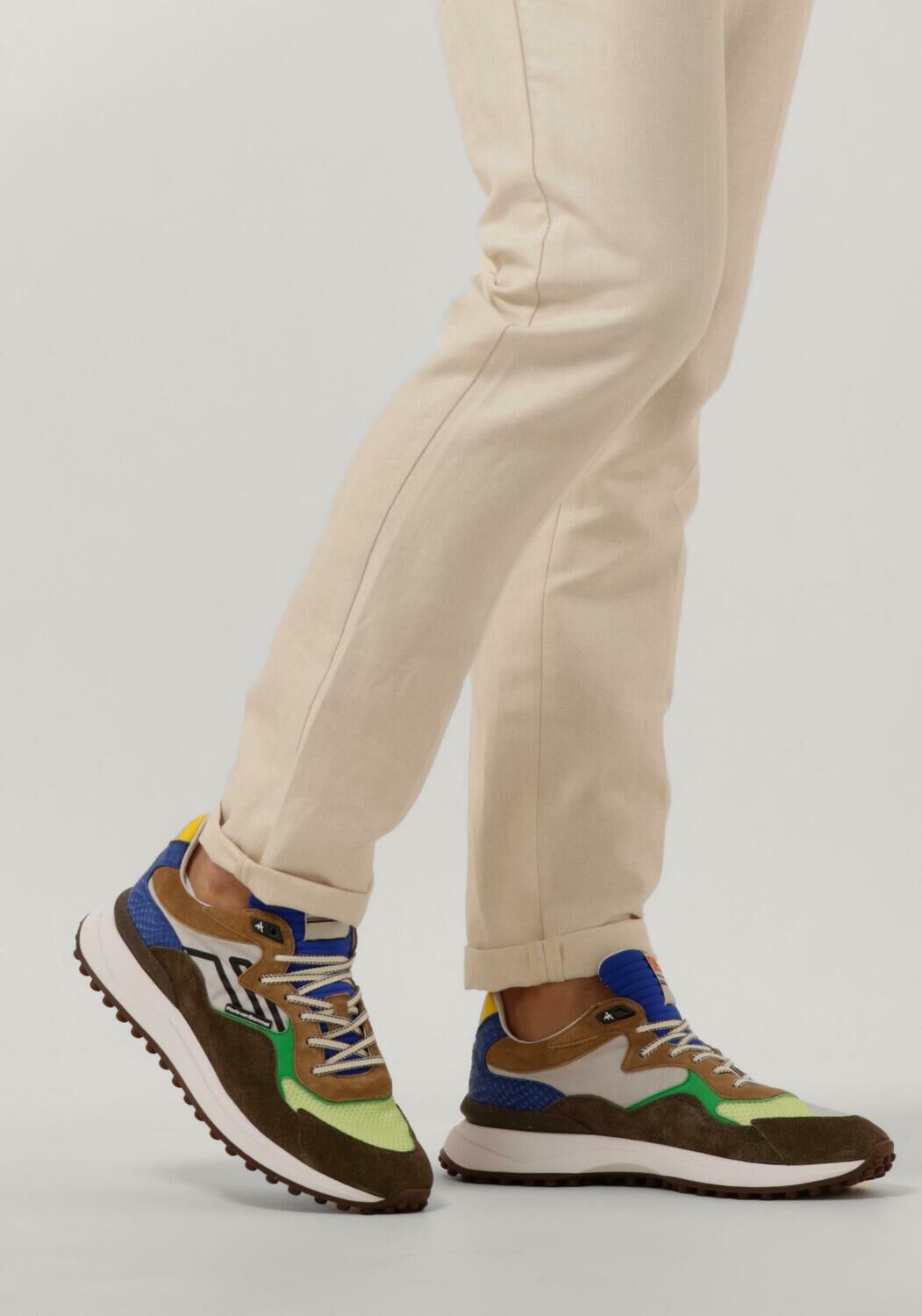 Taupe FLORIS VAN BOMMEL Sneakers SFM-10169 - large