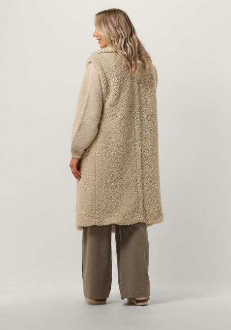 NOTRE-V Gilet TEDDY GILET en beige - large