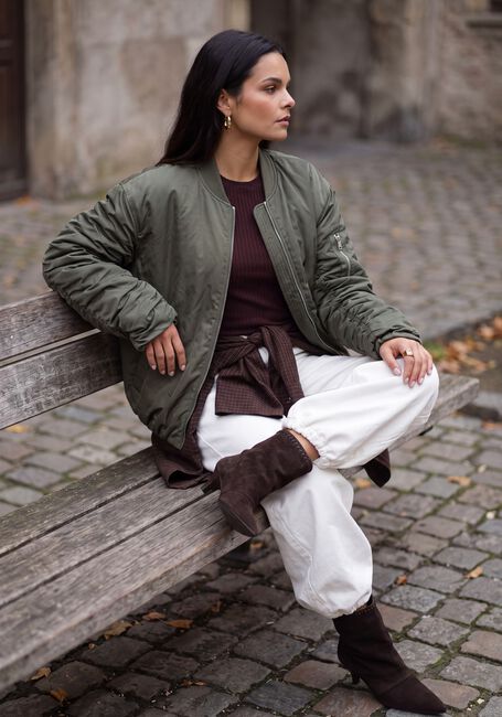 EDITED Haut GINGER LONGSLEEVE en marron - large