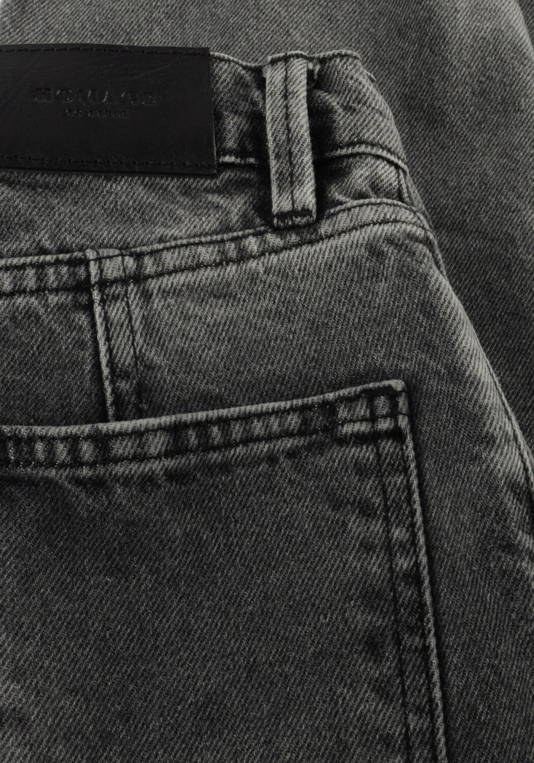 HOMAGE Wide jeans AMBER Gris fonc&eacute; - large