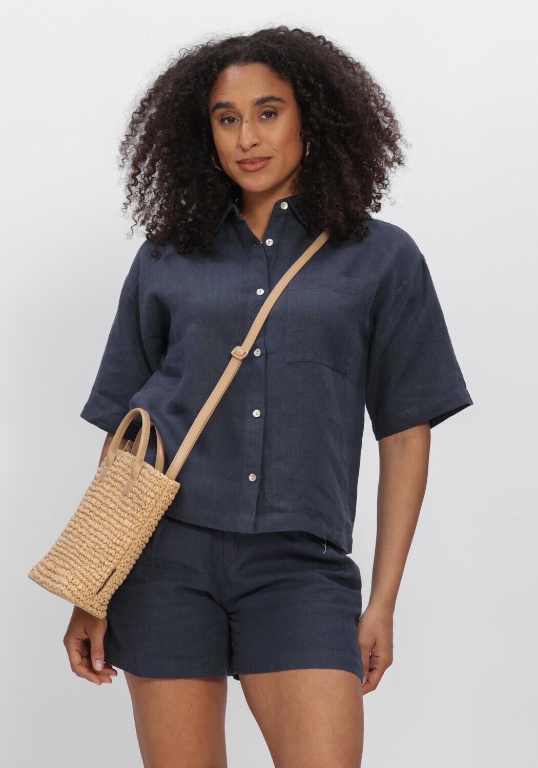 Blauwe CIRCLE OF TRUST  LIYA BLOUSE - large