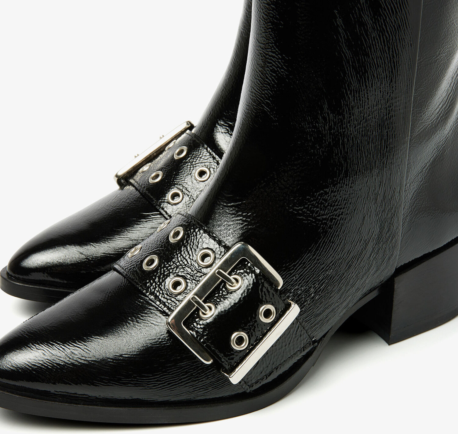 Zwarte VIA VAI Enkellaarsjes ROSE CAMDEN - large