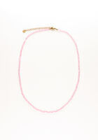 Roze NOTRE-V Sieraad KETTING KRALEN - medium