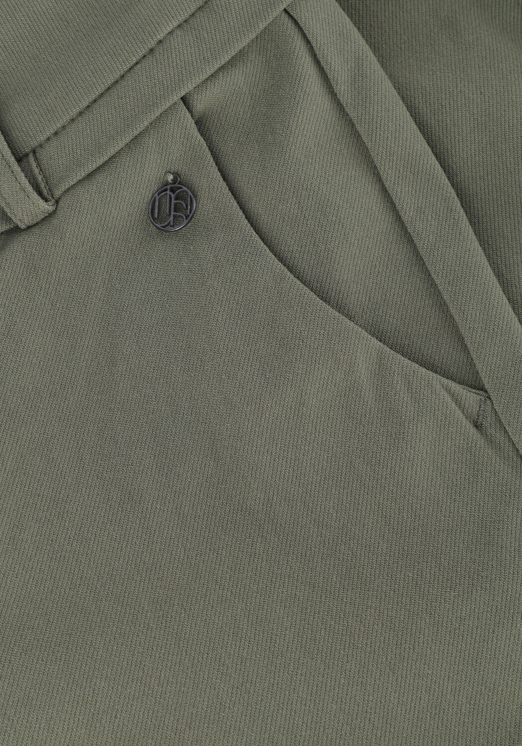 MINUS Pantalon CARMA PANTS 7/8 en vert - large