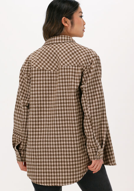 OBJECT YOLA SHIRT Blouses en marron - large
