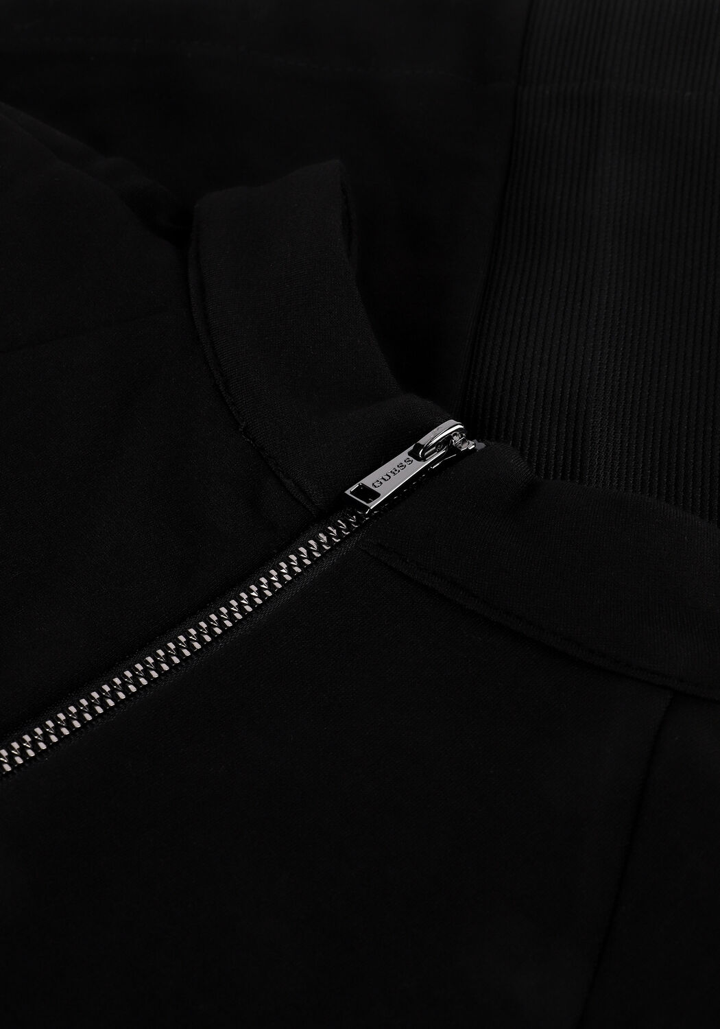 Zwarte GUESS Midi jurk MILENA DRESS - large