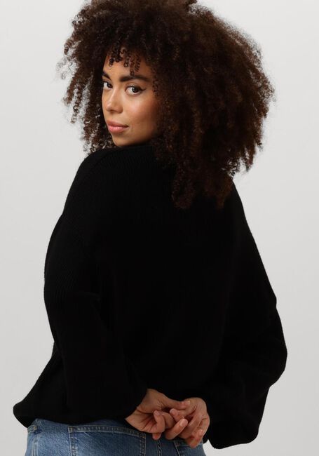 Zwarte MSCH COPENHAGEN Coltrui MSCHMAGNEA RACHELLE RIB PULLOVER - large