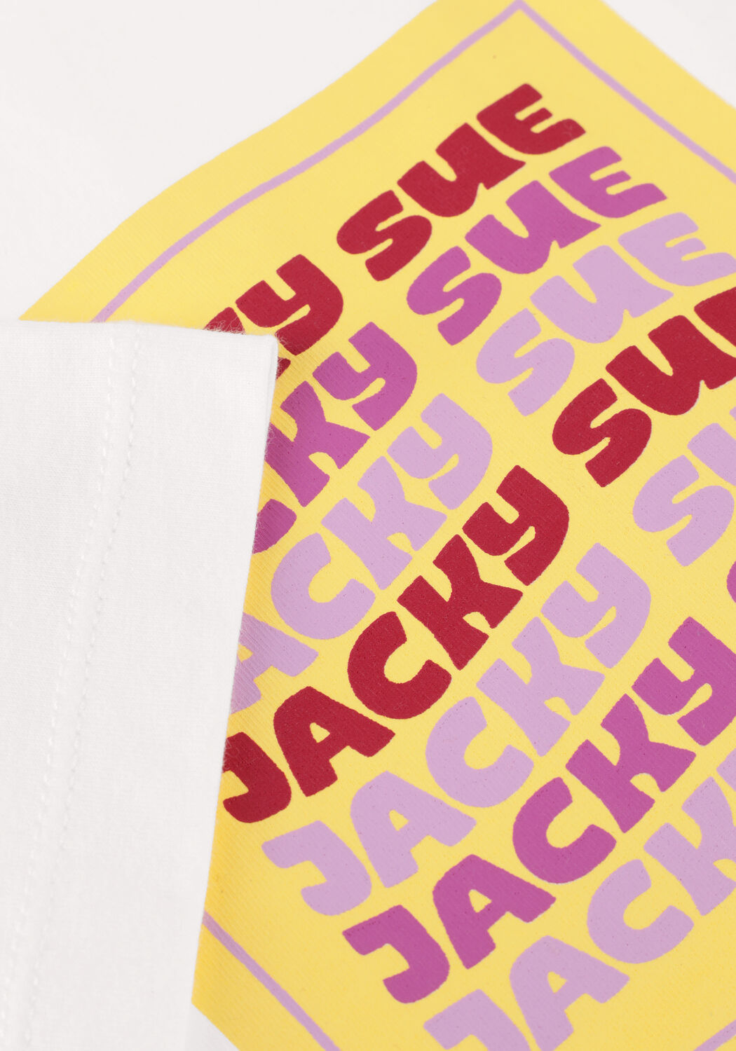 JACKY SUE T-shirt JS TEE Blanc - large