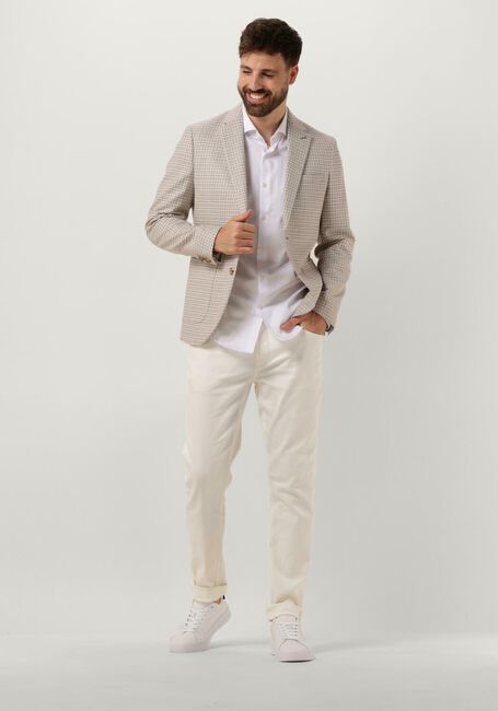 GENTI Chemise classique S9254-1109 en blanc - large