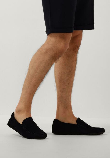 Blauwe BOSS Mocassins NOEL_MOCC - large