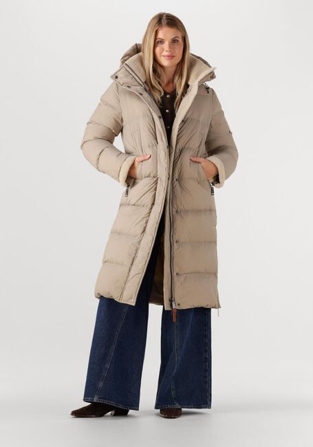 OBJECT Gilet OBJSAGGIA RE L/S KNIT CARDIGAN en marron - large