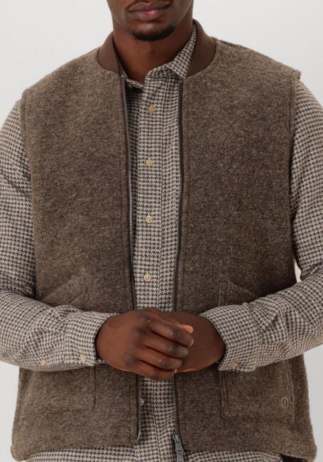 DSTREZZED Spencer NILS GILET en marron - large