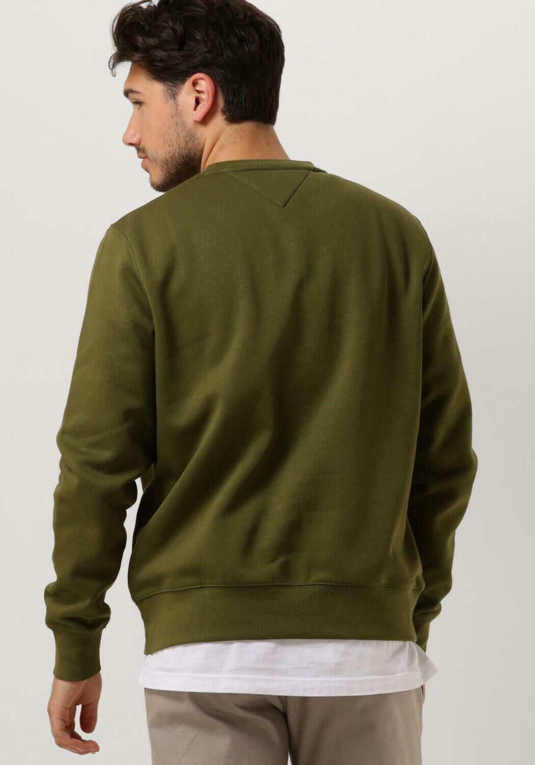 Donkergroene TOMMY HILFIGER Sweater TOMMY LOGO SWEATSHIRT Omoda