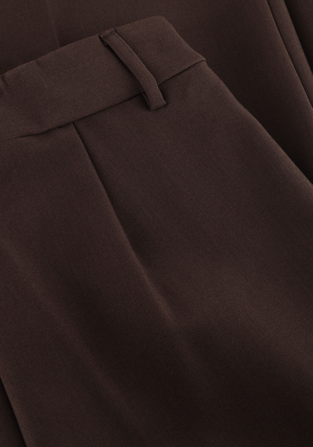 CO'COUTURE Pantalon large VOLA LONG WIDE PANT en marron - large