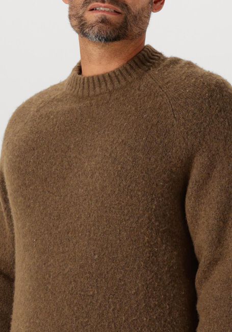 LES DEUX Pull GILBERT CREWNECK KNIT en marron - large